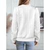 Women S Solid Color Long Sleeve Knit Zip Up Jacket Coat