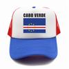 Cabo Verde Trucker Cap Unisex Country Flag Hats Baseball Cap Summer Cool Mesh Net Fans Gift Caps