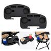 Foldable Reclining Chair Clip On Side Table Cup Drink Lounger Tray Clip For Outdoor Fishing Camping Beach Camping Equipment
