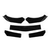 5Pcs ABS Material Universal Car Front Bumper Separator Bumper Lip Body Kit Duck Lip Separator For Subaru BRZ Car Accessories