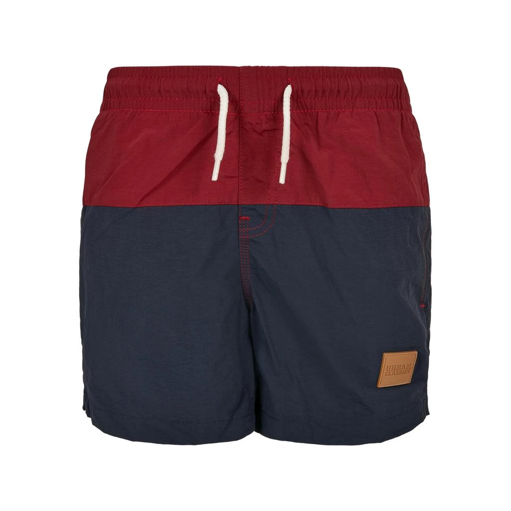 Urban Classics Boys Colour Block Swim Shorts