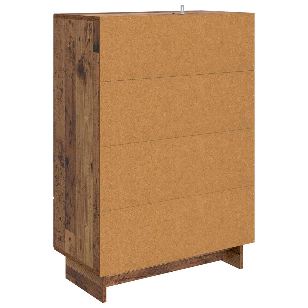 Sideboard Reclaimed Wood 66 x 34.5 x 95 cm Wood Based Material
