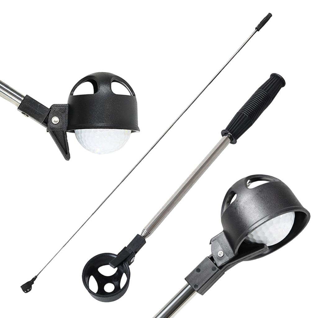 Verlängerung, Typ Golfball Edelstahl-Schaft Teleskopstange Golf Outdoor Sportzubehör Tragbares Aufhebewerkzeug