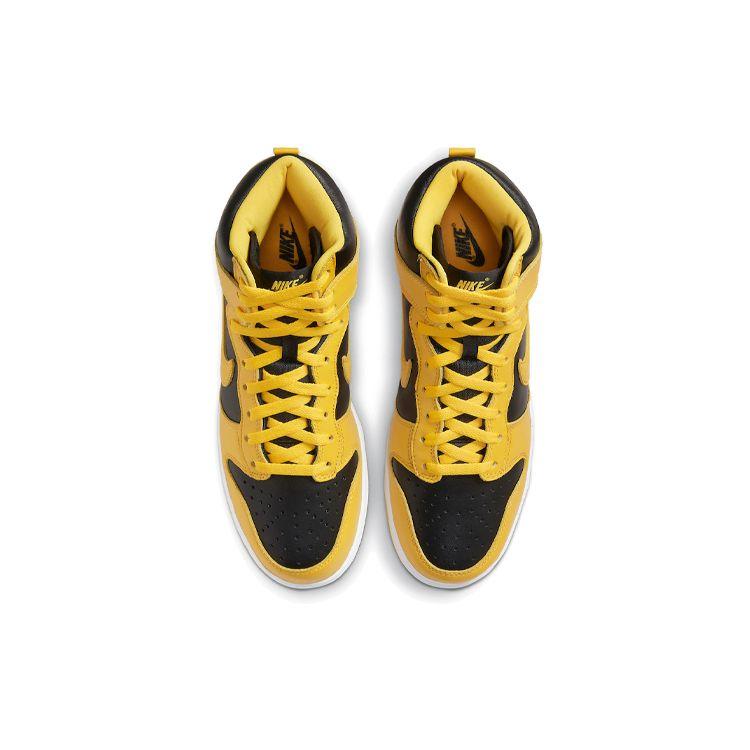 Nike Dunk High SP Iowa 2020 Unisex Sneakers Yellow Black Varsity-Maize CZ8149-002