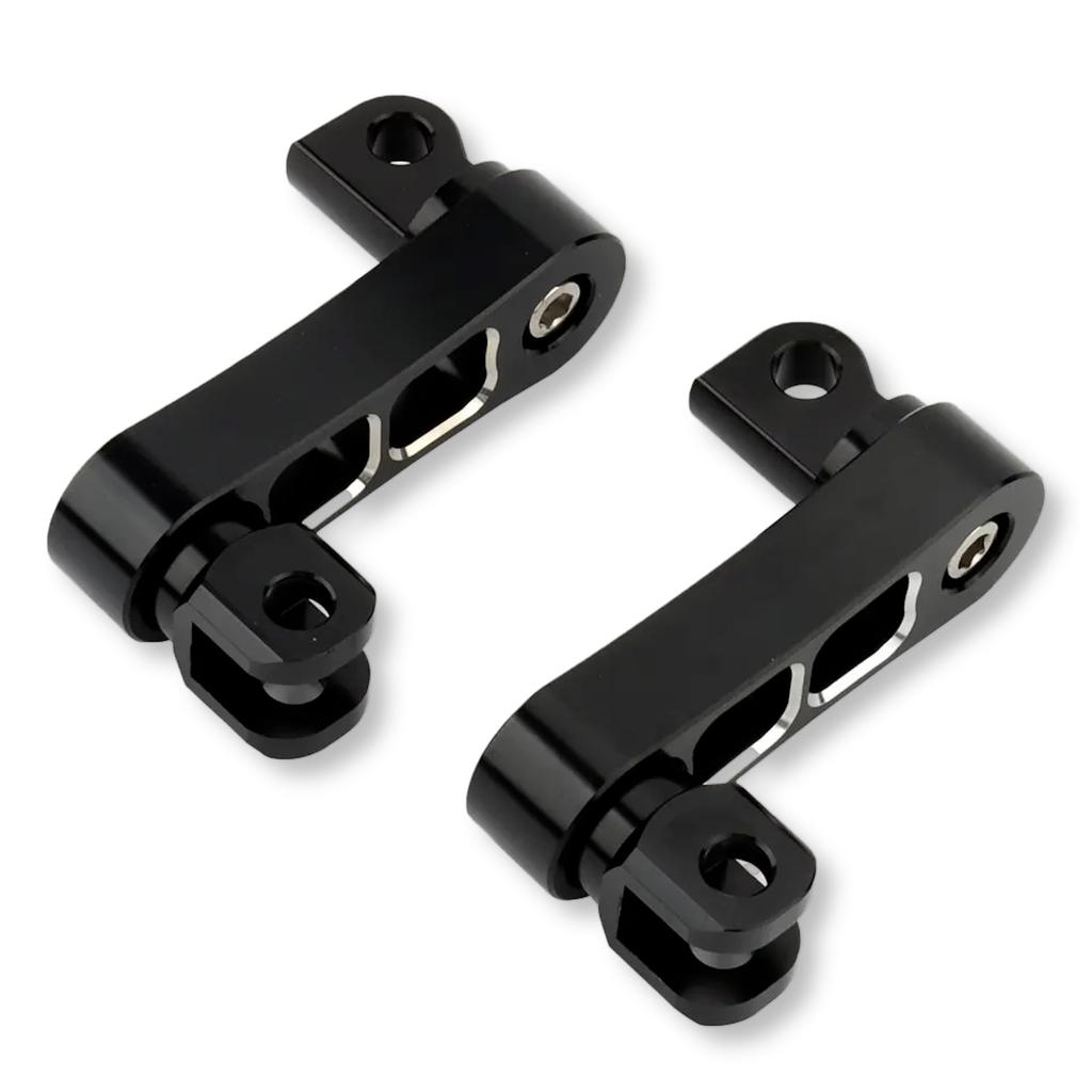 Lezalic Harley Step Extension Bike Parts Aluminum Positioning CNC Rear XL833 XL1200 Sportster Dyna