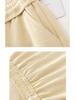 2025 Gray High-Waisted Wide-Leg Women's Sweatpants - Trendy Drapey and Loose for Spring and Autumn