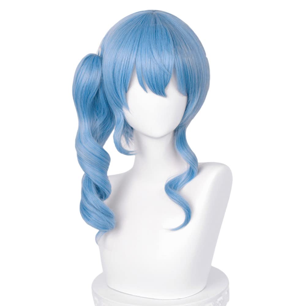 

Косплей парик, Суйсей Хошина, Светло-голубой, Смешанный цвет, Термостойкий, Тип А