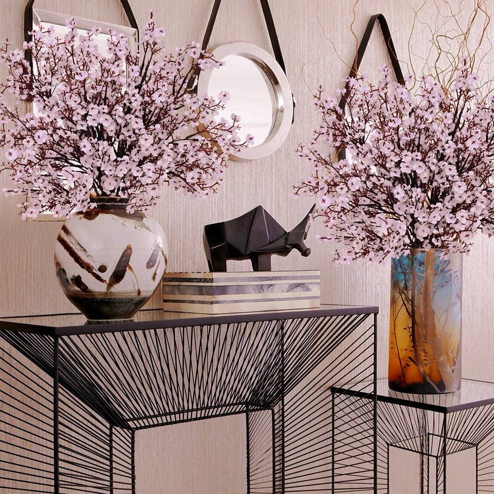 M-Современный-Имитация Искусственный Цветок Искусственные Букеты Звездные Ложные Звездные Букеты Декоративная Цветочная Композиция светло-розовый