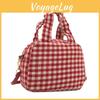 Trendy Chic Street Style Grid Pattern Small Square Bag For Women