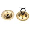 2 Pairs Gold Color Belly Dancing Cymbals Lightweight Hand Cymbals Finger Cymbals  For Belly Dance