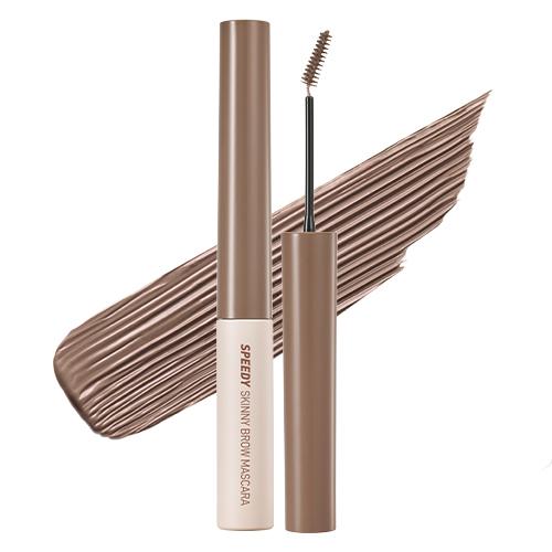 Peripera Speedy Skinny Brow Mascara 7 цветов [NEW] 08 Mocha Ash