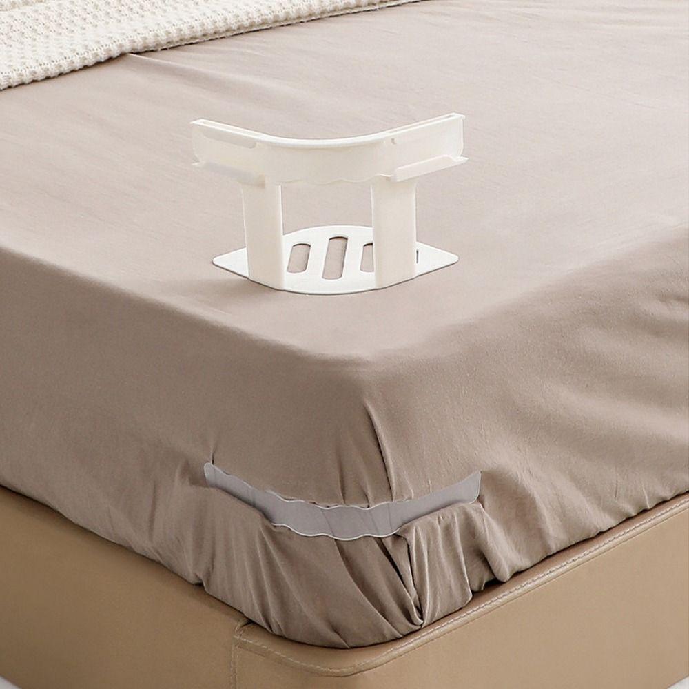 4Pcs/set Non-slip Heavy Duty Bed Sheet Holder Bedsheet Grippers Fixed  for Quilt Fixing Tool