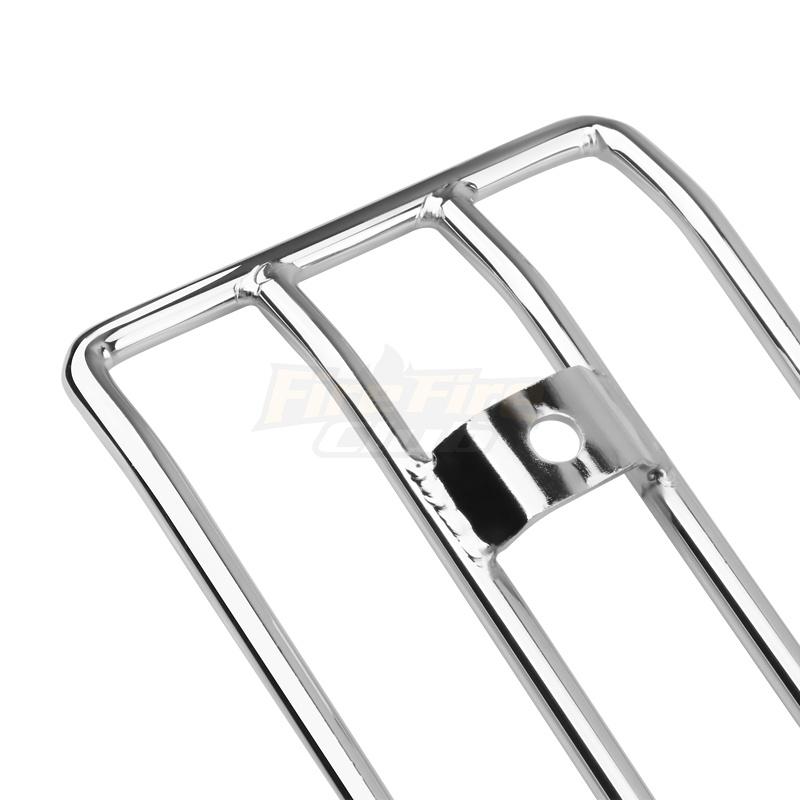 Motorcycle Rear Solo Seat Rear Fender Luggage Rack Chrome For Harley Sportster Iron XL883 XL1200 X48 Custom Roadster