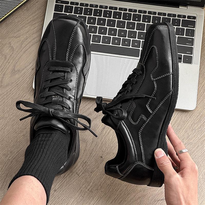 

Унисекс ретро черные минималистичные тренировочные и боксерские кроссовки - Повседневные кроссовки в стиле Форреста Гампа 36 Women s