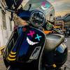 Adesivos para capacete de motocicleta, adesivos refletivos para carro, à prova d'água, sorriso, decalque para rosto, motocross, janela traseira, adesivos personalizados