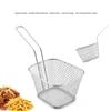 Pommes Frites Frittierkorb, Snack- & Brathähnchen-Netz, Ölfilter, Mini-Korb für westliches Restaurant.