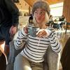 2026 Autumn Winter Women's European American Street Style Striped Patchwork Slim Fit Long Sleeve Sweater