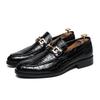 Autumn British Block men's shoes Korean version of men's wedding shoes heightening business dress casual leather shoes men's large size