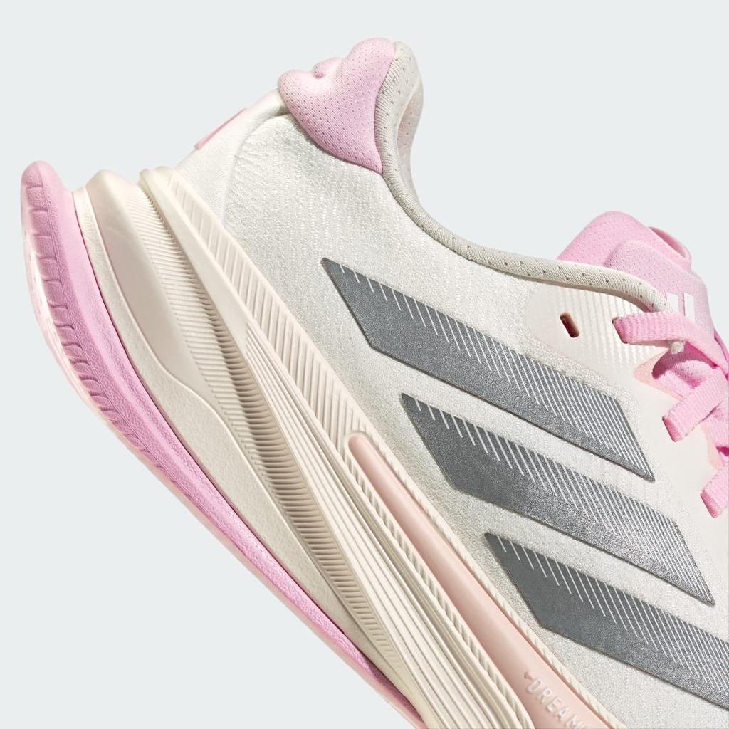 adidas Supernova Prima 2 Running JR4811 Women's Performance Sports Shoes Core White / Silver Metallic / Clear Pink