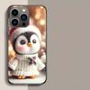 Cute Little Penguin Phone Case For Iphone 17 Air 15 Pro 14 Plus 16 Pro Max 17E 16E 12 13 Mini 11 Cover Cute Fundas