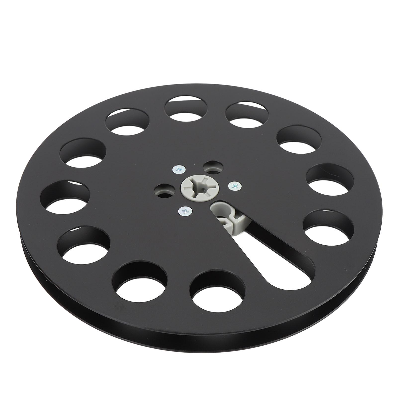 

14 7-дюймовая пустая катушка для ленты из алюминиевого сплава, универсальная открытая катушка для звукоснимателя ReVox Studer чёрный