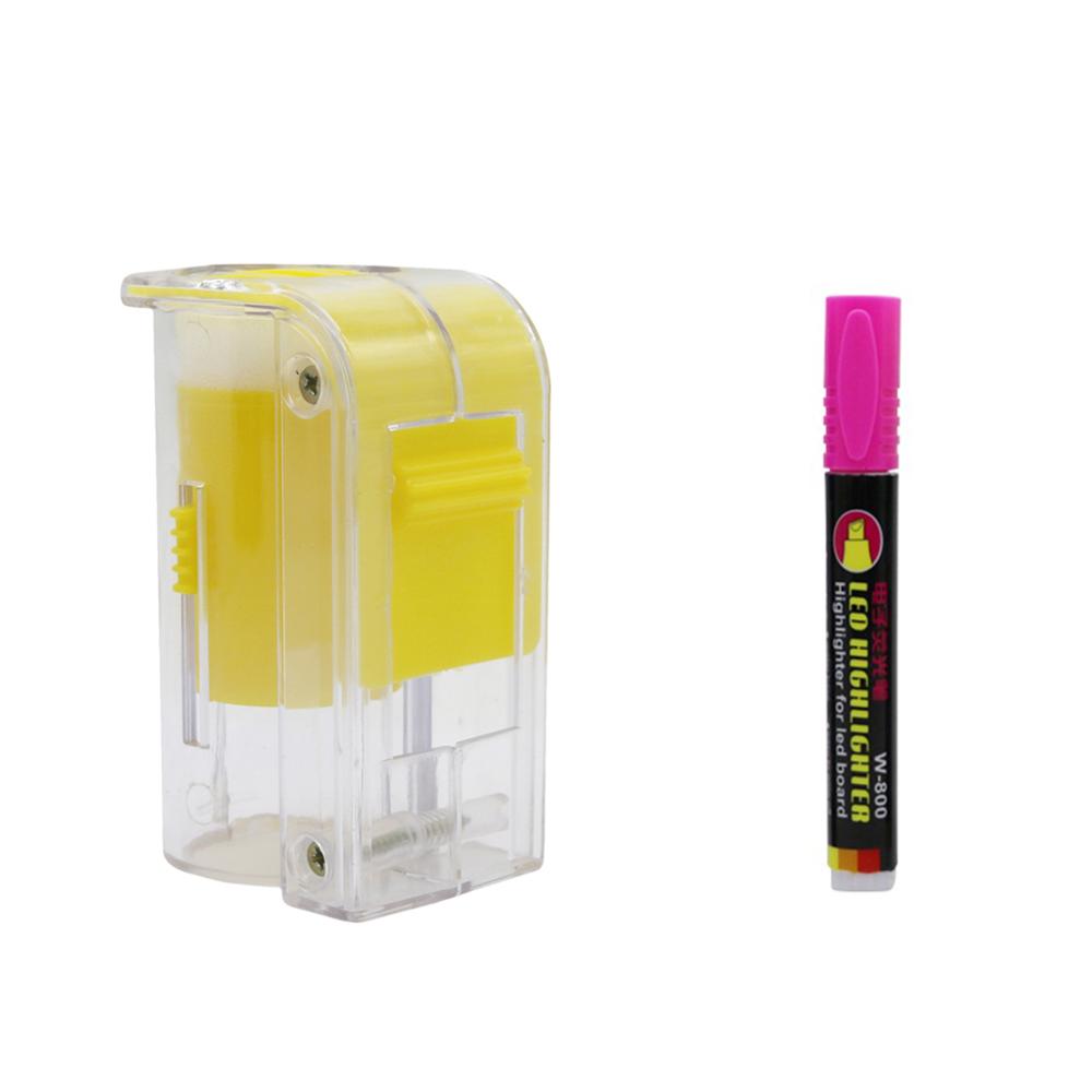 

1 Set Bee Marking Tool Kits Marker bottle With Marking Pens Bee King Queen Catcher 8 Colors Pen Beekeeping Beekeeper Equipment рожевий