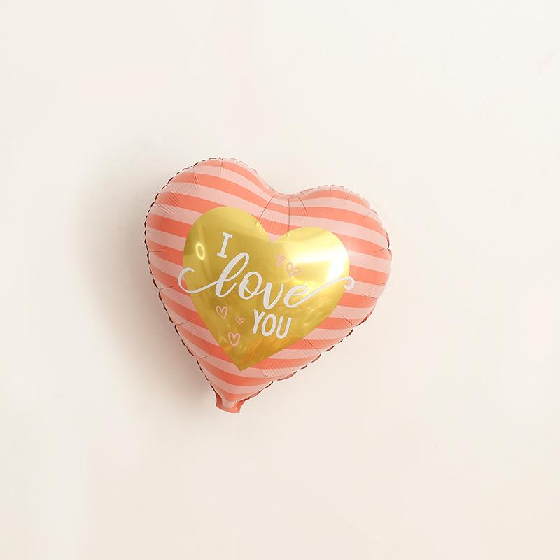 

Valentine s Day 520 Proposal Pink Heart Balloons for Wedding Room Decoration