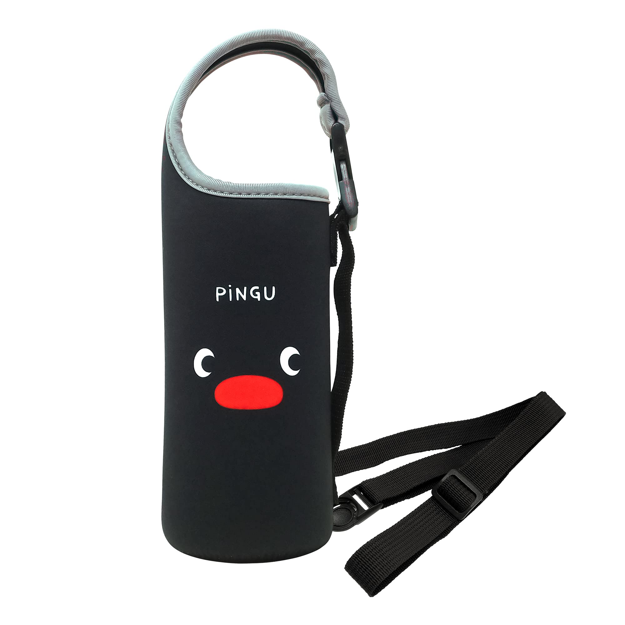 Кейс для мягкой бутылки Toa Metal Pingu с плечевым ремнем [Пингу] 195-061 чёрный
