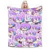 Project Sekai Rui Kamishiro Anime Spiel Decke Weiche Bedruckte Plüschdecke Für Mädchen Jungen Schlafzimmer Flanell Tagesdecke Bettbezug