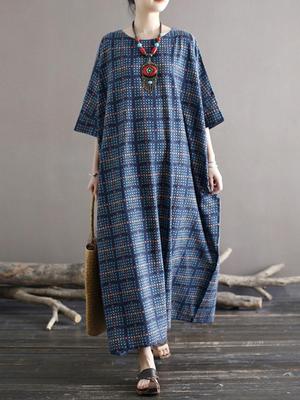 Femei Rochii Vintage Robe Maneca Lilieci Vara Imprimeu Lejer Floral Haine Femei Rochie Moale