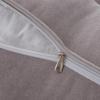 Korean Velvet Nordic Triangle Headboard Cushion: Removable, Washable, Tatami Soft Pack, Lumbar Support, Large Backrest Pillow