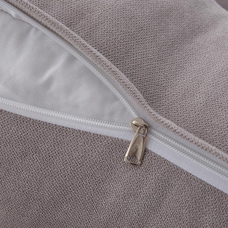 Korean Velvet Nordic Triangle Headboard Cushion: Removable, Washable, Tatami Soft Pack, Lumbar Support, Large Backrest Pillow