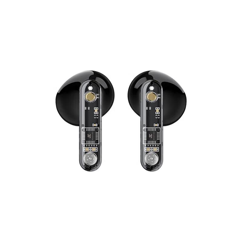 Recci REP-W58 Transparent Mech Half-In-Ear Wireless Earbuds