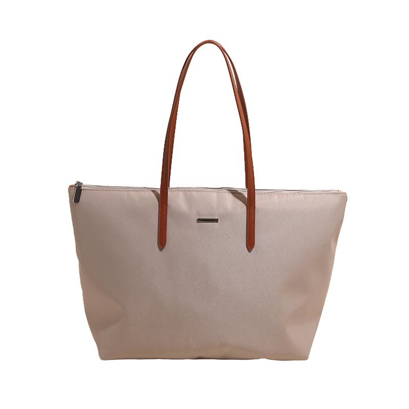 Spring and Summer Bags, Women's Large-capacity New Trendy Nylon Canvas Bags, Students' Class Commuting Bags