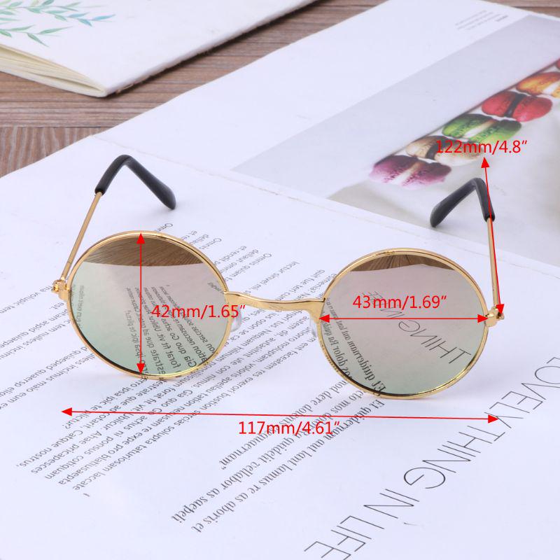 Nové kulaté dětské brýle 2020 Rámeček brýlí pro chlapečky Dívčí rám brýlí Vintage Dětské fotografické rekvizity Gentleman Studio Shoot