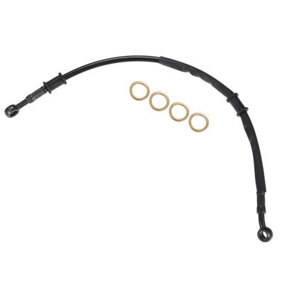 X AUTOHAUX 1 Set 45cm 17.72" Motorcycle Brake Clutch Hose Line Pipe Clutch