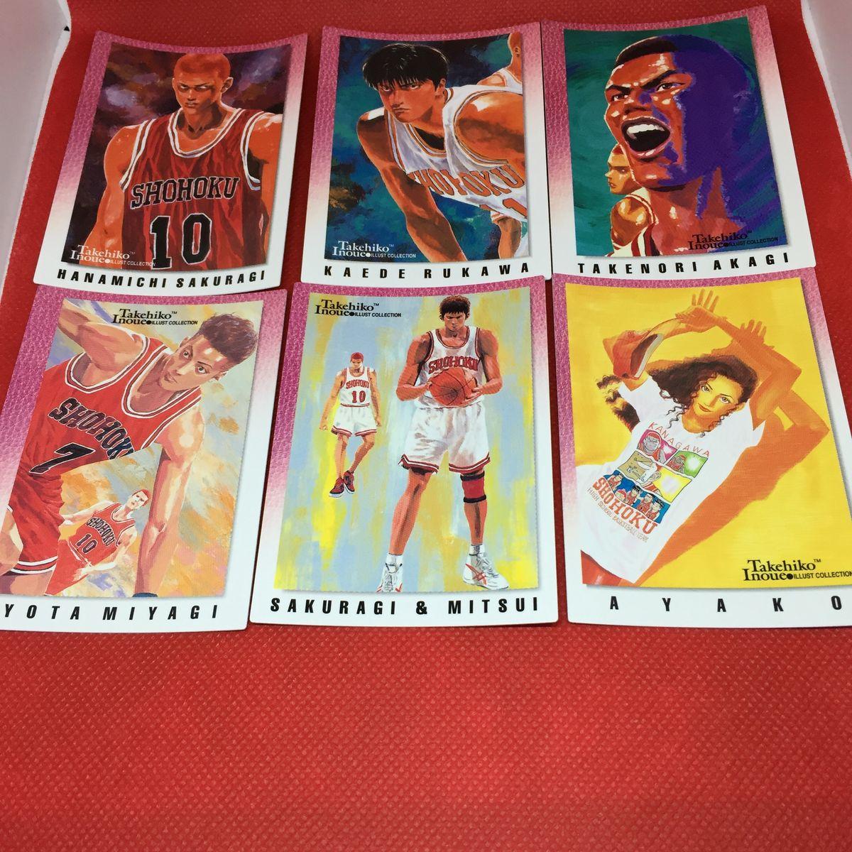 Used Slam Dunk Carddass Masters 10.11.12.13.14.15.