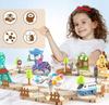 [PACZB] DIY Electric Train Puzzle Construction Set 125 Pcs Z3382