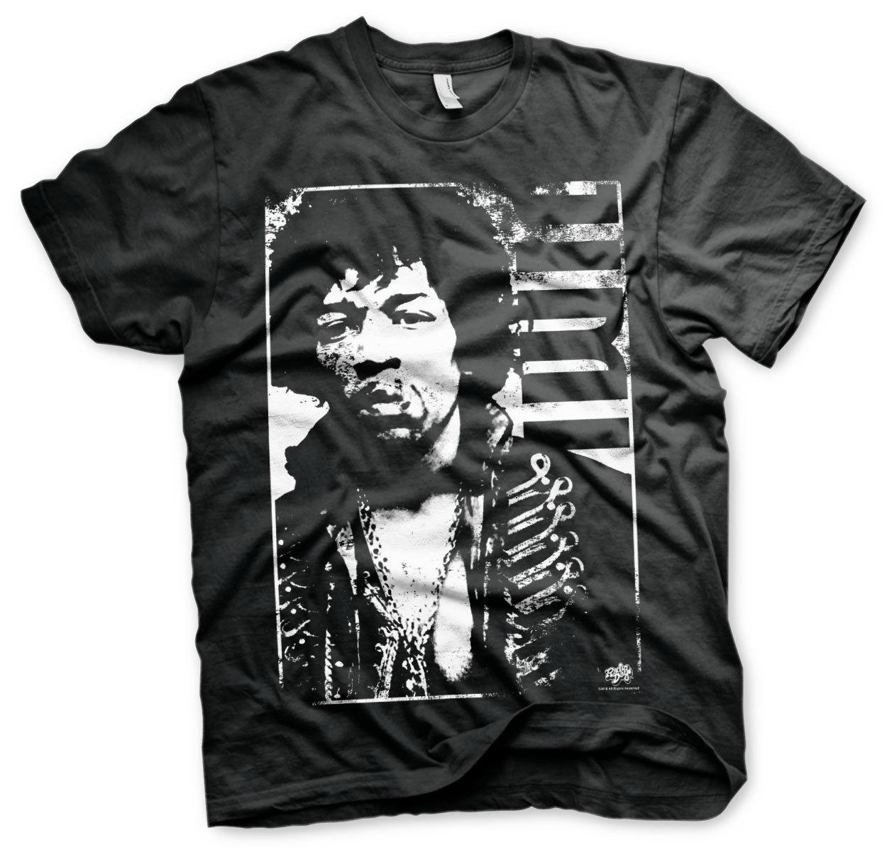 Officially Licensed Jimi Hendrix Distressed Mens T-shirt S XXL Sizes XXXXL