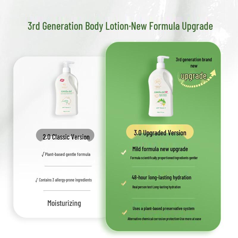 G&M Australian Lanolin Oil Vitamin E Moisturizing Cream
