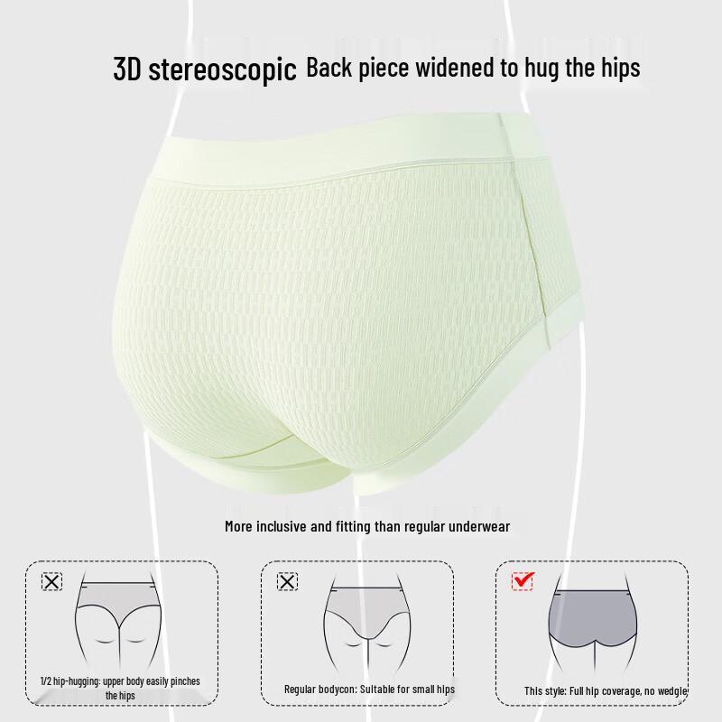 Mao Ren Women's A-Grade Cotton Underwear 4-Pack