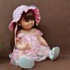 55cm Full Silicone Reborn Doll Lovely Baby Dolls Toy Fashion Simulate Baby Dolls For Girl Gift Toys