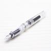 Transparent White Business Office Medium Nib Fountain Pen Student Stationery Pen New Office Supplies Pens for Writing Stylos