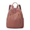 Solid Color Women's Backpack Student Schoolbag