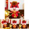 Zodiac Horse Plush Toy For New Year With Short Pile Cotton For Kid And Collectors