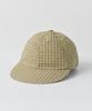 Leopeusaideu Washed 6Panel Cap Yellow Glen Check