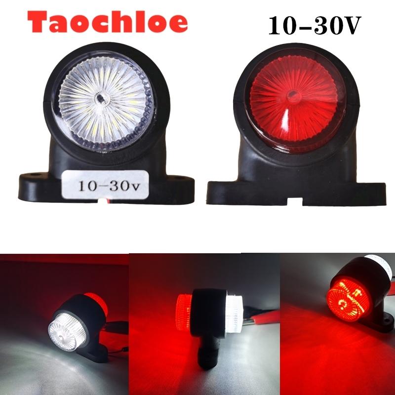 1 pereche 10-30v LED lumini laterale de contur lampă de tulpină lampă de marcare lampă E8 E-MARK remorcă camion camion tractor autobuz lumini