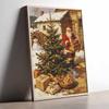 DIY 5D Diamond Painting Kit Christmas Santa Snowy Cabin Full Drill Rhinestone Art Canvas Relaxing Creative Craft for Home Wall Decor Gift