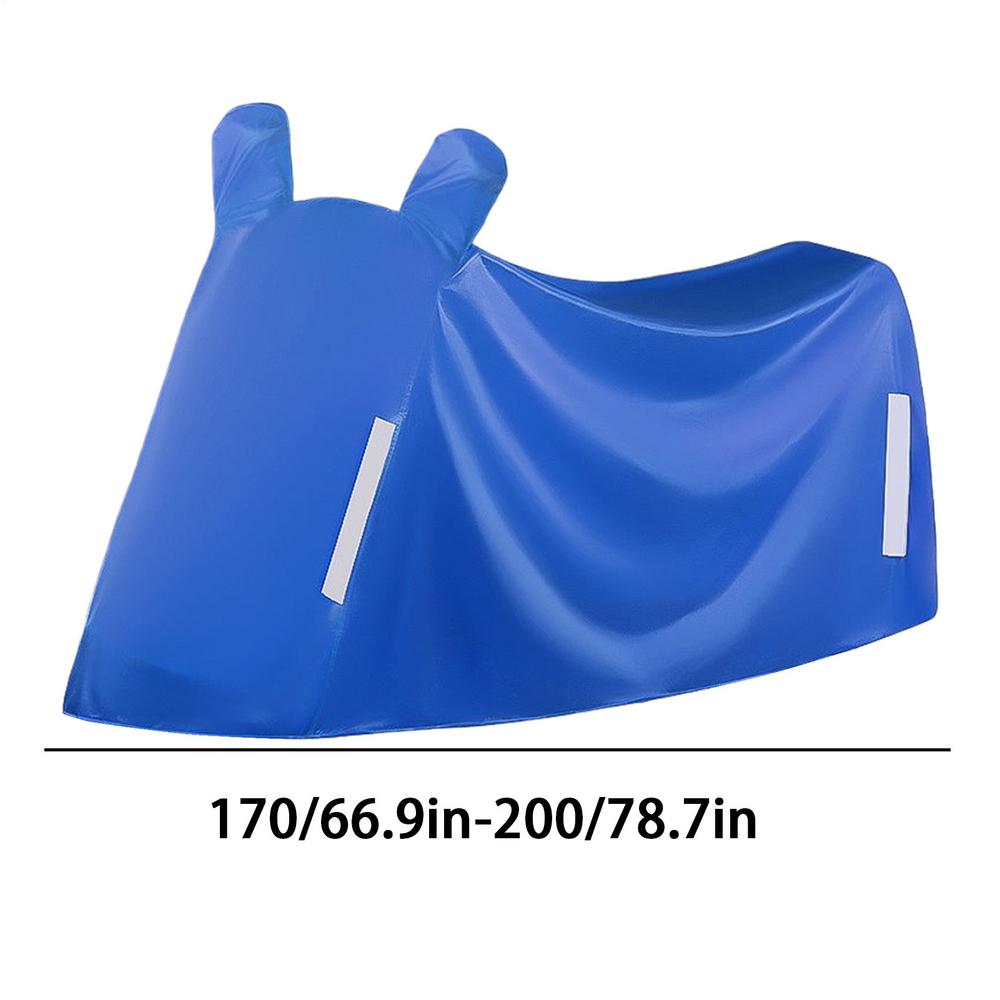 Motorcycle Cover Waterproof Outdoor All-Weather Rainproof UV Protection Outdoor Motorcycle Storage Rain Cover For Scooter