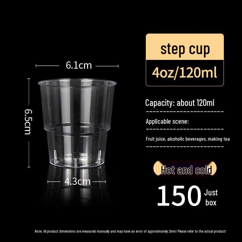 Premium Disposable Thickened Transparent Aviation Drinkware